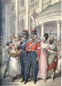 Русская армия вступает в Париж 1814