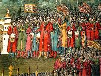 В этот день 1572 г. русские войска князей Михаила Воротынского и Дмитрия Хворостинина разбили крымское войско в битве при Молодях.